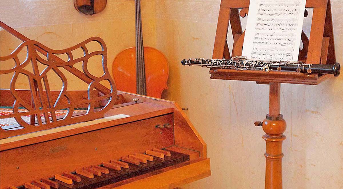Advents- und Weihnachtsmusik zuhause mit Cembalo und Oboe